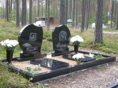 Гранітний пам'ятник для домашніх тварин  коту або собаці