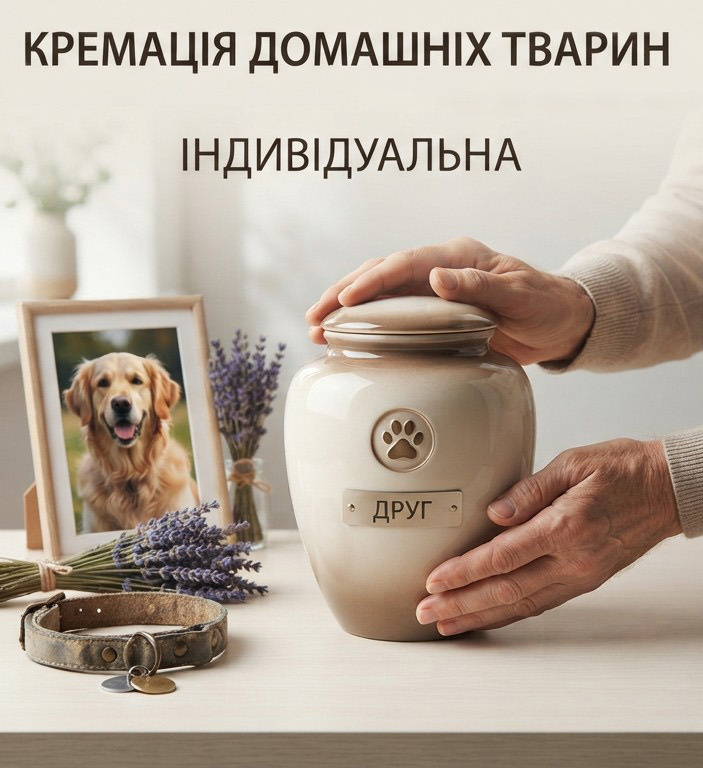 Кремація для домашніх тварин, індивідуальна