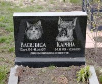 Памятники собакам, котам и другим животным